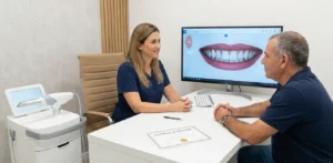 מטופל שהגיע למרפאה לביקור ראשון להערכה וייעוץ